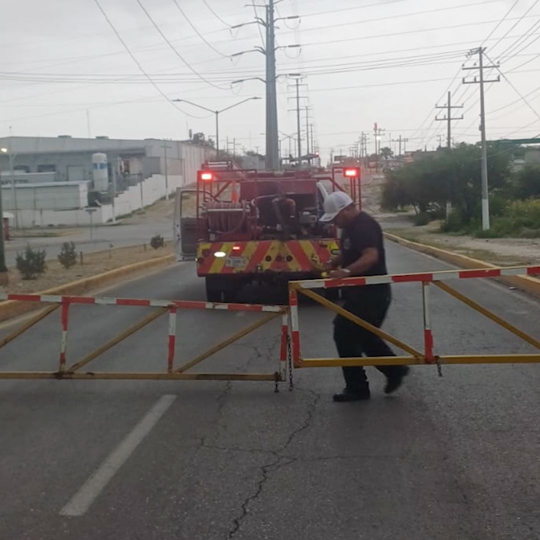 Anuncian Cierre de Vialidad por Pronóstico de Lluvias en Piedras Negras